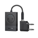 Adaptor Ugreen Transmitter Audio Adapter BT305 (65706), Type-C, Jack 3.5mm, Bluetooth 5.4, Dual Pairing, LED Lights, Negru