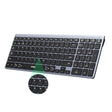 Tastatura/Mouse Ugreen Wireless Keyboard K552 (75163), Bluetooth 5.0, USB-C, Multi-device Connection, Metal Shell, 99 Keys, 500mAh, Negru