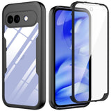 Folie de protectie Techsuit ColorVerse 360 Series + compatibil cu Google Pixel 10a, Negru