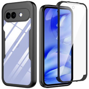 Folie de protectie Techsuit ColorVerse 360 Series + compatibil cu Google Pixel 10a, Negru