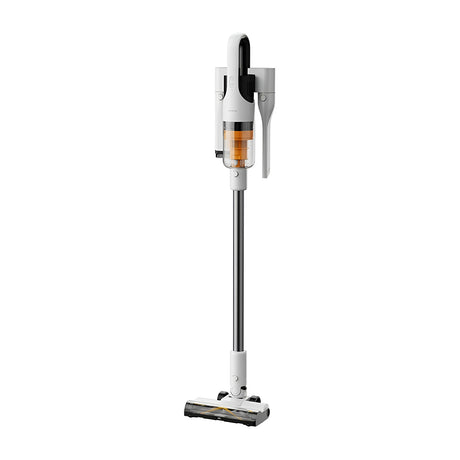 Deerma Cordless Vacuum Cleaner (T10W), 20000Pa, 265W, 2200mAh, Digital Motor, 2 Mode, Green Searchlight, HEPA H13, Alb