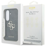 Husa de protectie Guess Hardcase 4G Big Metal Logo (GUHCS26S4GMGGR) compatibil cu Samsung Galaxy S26, Negru