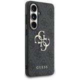 Husa de protectie Guess Hardcase 4G Big Metal Logo (GUHCS26S4GMGGR) compatibil cu Samsung Galaxy S26, Negru