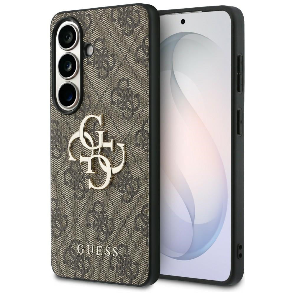 Husa de protectie Guess Hardcase 4G Big Metal Logo (GUHCS26S4GMGBR) compatibil cu Samsung Galaxy S26, Maro