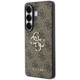 Husa de protectie Guess Hardcase 4G Big Metal Logo (GUHCS26L4GMGBR) compatibil cu Samsung Galaxy S26 Ultra, Maro