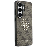 Husa de protectie Guess Hardcase 4G Big Metal Logo (GUHCS26L4GMGBR) compatibil cu Samsung Galaxy S26 Ultra, Maro