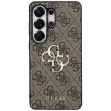 Husa de protectie Guess Hardcase 4G Big Metal Logo (GUHCS26L4GMGBR) compatibil cu Samsung Galaxy S26 Ultra, Maro