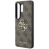 Husa de protectie Guess Hardcase 4G Big Metal Logo (GUHCS26L4GMGBR) compatibil cu Samsung Galaxy S26 Ultra, Maro
