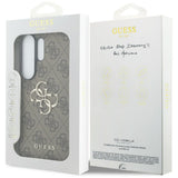 Husa de protectie Guess Hardcase 4G Big Metal Logo (GUHCS26L4GMGBR) compatibil cu Samsung Galaxy S26 Ultra, Maro