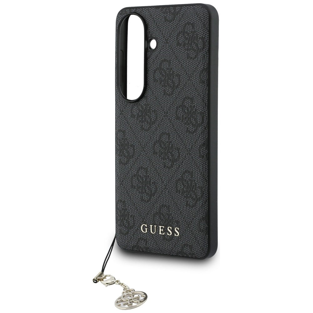 Husa de protectie Guess Hardcase 4G Classic Logo Charm (GUHMS26SGF4GGR) compatibil cu Samsung Galaxy S26, Negru