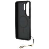 Husa de protectie Guess Hardcase 4G Classic Logo Charm (GUHMS26LGF4GBR) compatibil cu Samsung Galaxy S26 Ultra, Maro