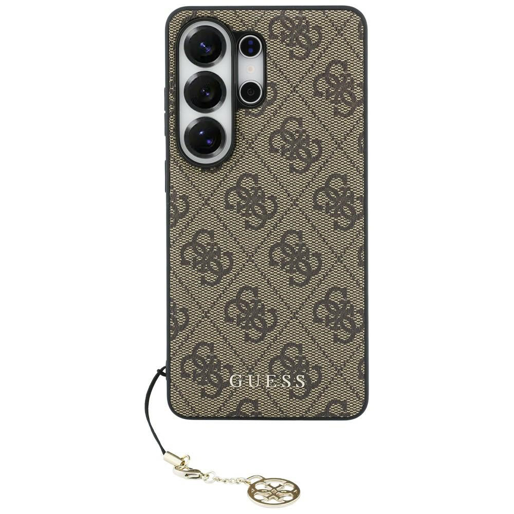 Husa de protectie Guess Hardcase 4G Classic Logo Charm (GUHMS26LGF4GBR) compatibil cu Samsung Galaxy S26 Ultra, Maro