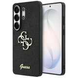 Husa de protectie Guess Fixed Glitter Big 4G Metal Logo (GUHCS26LHG4SGK) compatibil cu Samsung Galaxy S26 Ultra, Negru