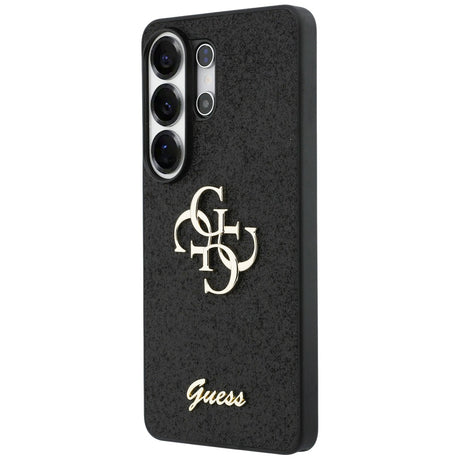 Husa de protectie Guess Fixed Glitter Big 4G Metal Logo (GUHCS26LHG4SGK) compatibil cu Samsung Galaxy S26 Ultra, Negru
