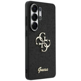 Husa de protectie Guess Fixed Glitter Big 4G Metal Logo (GUHCS26LHG4SGK) compatibil cu Samsung Galaxy S26 Ultra, Negru