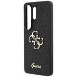 Husa de protectie Guess Fixed Glitter Big 4G Metal Logo (GUHCS26LHG4SGK) compatibil cu Samsung Galaxy S26 Ultra, Negru