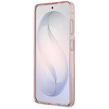 Husa de protectie Guess IML Gradient Triangle MagSafe (GUHMS26SHGTMLCGP) compatibil cu Samsung Galaxy S26, Roz
