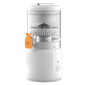 Gadget Deerma Electric Citrus Juicer (LC01), Cordless, Portable, Automatic Pulp Separation System, 1500mAh, 45W, BPA-Free, Alb