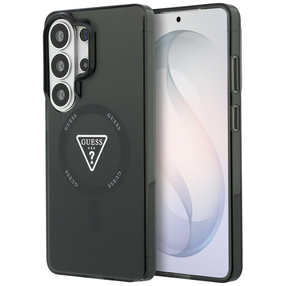 Husa de protectie Guess IML Gradient Triangle MagSafe (GUHMS26LHGTMLCGK) compatibil cu Samsung Galaxy S26 Ultra, Negru
