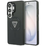 Husa de protectie Guess IML Gradient Triangle MagSafe (GUHMS26LHGTMLCGK) compatibil cu Samsung Galaxy S26 Ultra, Negru