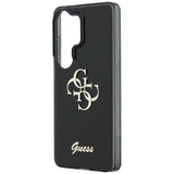 Husa de protectie Guess IML Big Metal 4G Script (GUHCS26L5HC4MLSK) compatibil cu Samsung Galaxy S26 Ultra, Negru