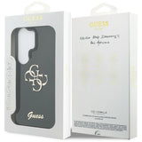 Husa de protectie Guess IML Big Metal 4G Script (GUHCS26L5HC4MLSK) compatibil cu Samsung Galaxy S26 Ultra, Negru