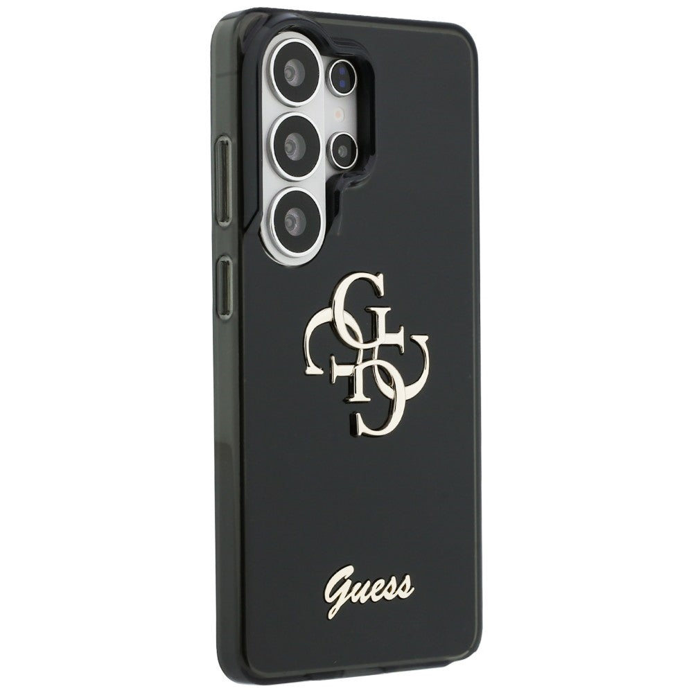 Husa de protectie Guess IML Big Metal 4G Script (GUHCS26L5HC4MLSK) compatibil cu Samsung Galaxy S26 Ultra, Negru