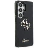 Husa de protectie Guess IML Big Metal 4G Script (GUHCS26L5HC4MLSK) compatibil cu Samsung Galaxy S26 Ultra, Negru