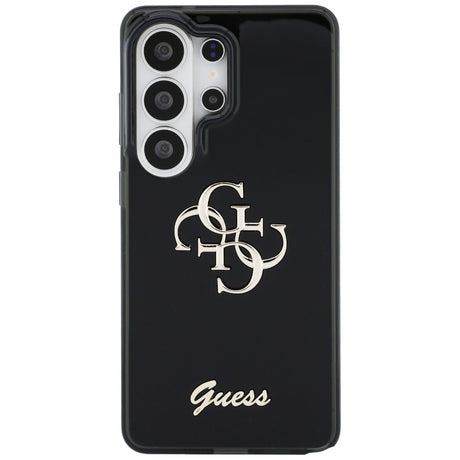 Husa de protectie Guess IML Big Metal 4G Script (GUHCS26L5HC4MLSK) compatibil cu Samsung Galaxy S26 Ultra, Negru