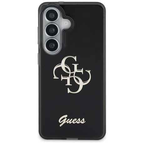Husa de protectie Guess IML Big Metal 4G Script (GUHCS26S5HC4MLSK) compatibil cu Samsung Galaxy S26, Negru