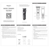 Yesido Beard Trimmer (MG21), Type-C, 5500RPM, 900mAh, Negru
