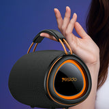 Casti Yesido Wireless Speaker (YSW39), Bluetooth 5.3, RGB Lighting, TWS, TF Card, USB, AUX, 1200mAh, 20W, Negru