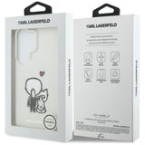 Husa de protectie Karl Lagerfeld IML compatibil cu Samsung Galaxy S26 Ultra, Alb