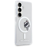 Husa de protectie Karl Lagerfeld IML compatibil cu Samsung Galaxy S26, Alb