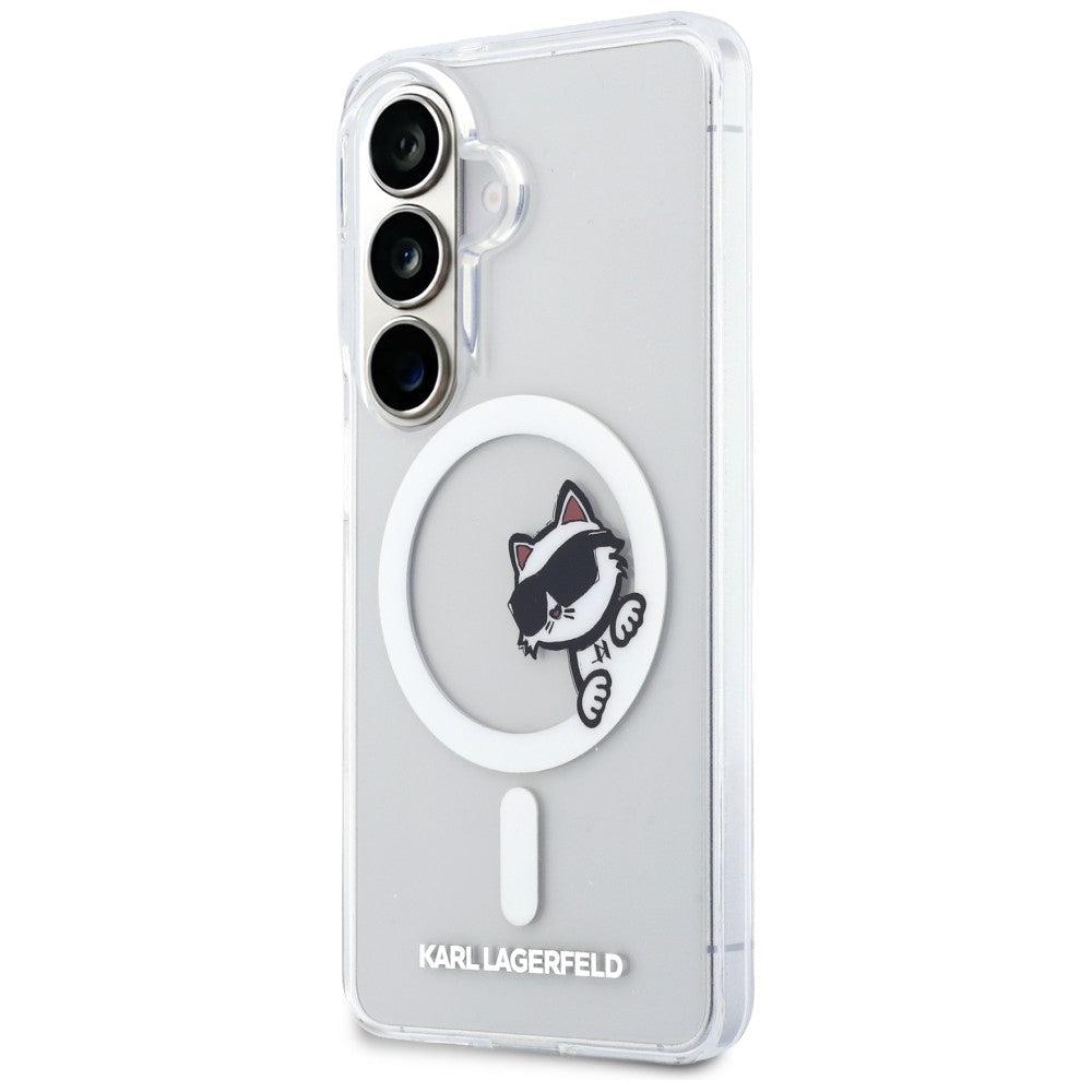 Husa de protectie Karl Lagerfeld IML compatibil cu Samsung Galaxy S26, Alb