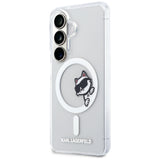 Husa de protectie Karl Lagerfeld IML compatibil cu Samsung Galaxy S26, Alb