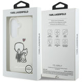 Husa de protectie Karl Lagerfeld IML compatibil cu Samsung Galaxy S26, Alb