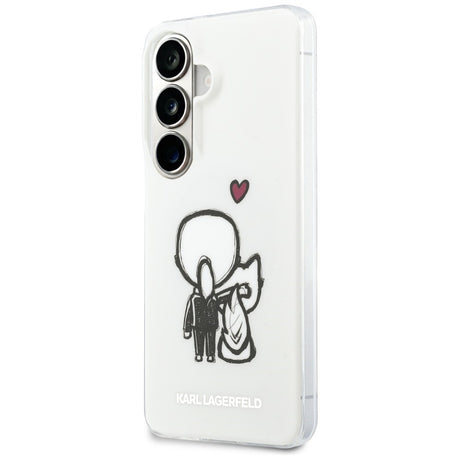 Karl Lagerfeld IML védőtok, Samsung Galaxy S26 készülékhez, fehér