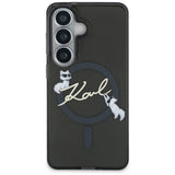 Husa de protectie Karl Lagerfeld compatibil cu Samsung Galaxy S26 Plus, Negru