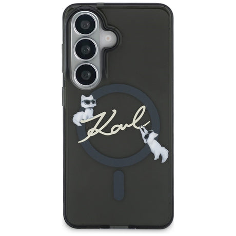 Husa de protectie Karl Lagerfeld compatibil cu Samsung Galaxy S26 Plus, Negru