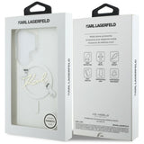 Husa de protectie Karl Lagerfeld compatibil cu Samsung Galaxy S26 Ultra, Alb