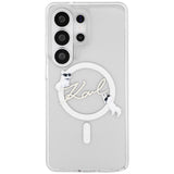 Husa de protectie Karl Lagerfeld compatibil cu Samsung Galaxy S26 Ultra, Alb
