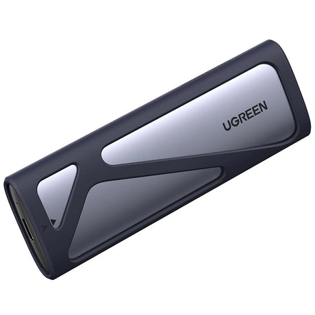 Stocare Ugreen Hard Drive Enclosure CM400 (90264), M.2 NVMe & SATA SSD Reader, USB-C 3.2 Gen2, Thunderbolt 3, 10Gbps, 2TB, Gri
