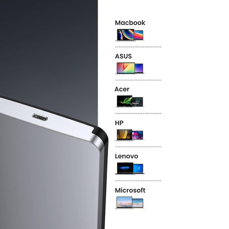 Stocare Ugreen Hard Drive Enclosure CM300 (70499), with USB-C Cable, USB-C to SATA (7+15) Pin, for SATA 2.5inch HDD/SSD, 6Gbps, Gri