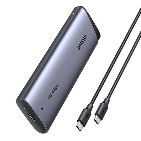 Stocare Ugreen Hard Drive Enclosure CM767 (55150), M.2 NVMe/SATA SSD, 20Gbps, 8TB, Gri