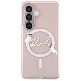 Husa de protectie Karl Lagerfeld compatibil cu Samsung Galaxy S26, Roz