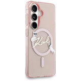 Husa de protectie Karl Lagerfeld compatibil cu Samsung Galaxy S26, Roz