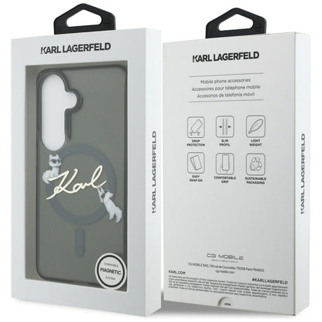 Husa de protectie Karl Lagerfeld compatibil cu Samsung Galaxy S26, Argintiu
