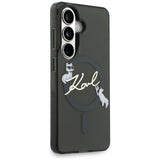Husa de protectie Karl Lagerfeld compatibil cu Samsung Galaxy S26, Argintiu