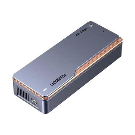Stocare Ugreen Hard Drive Enclosure D703 (65727), M.2 NVMe/SSD, 40Gbps, 8TB, with Type-C Cable, Gri
